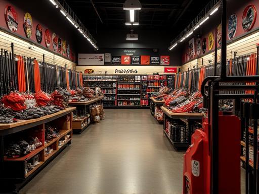 Interior view of the Aussie Diamond Goods store